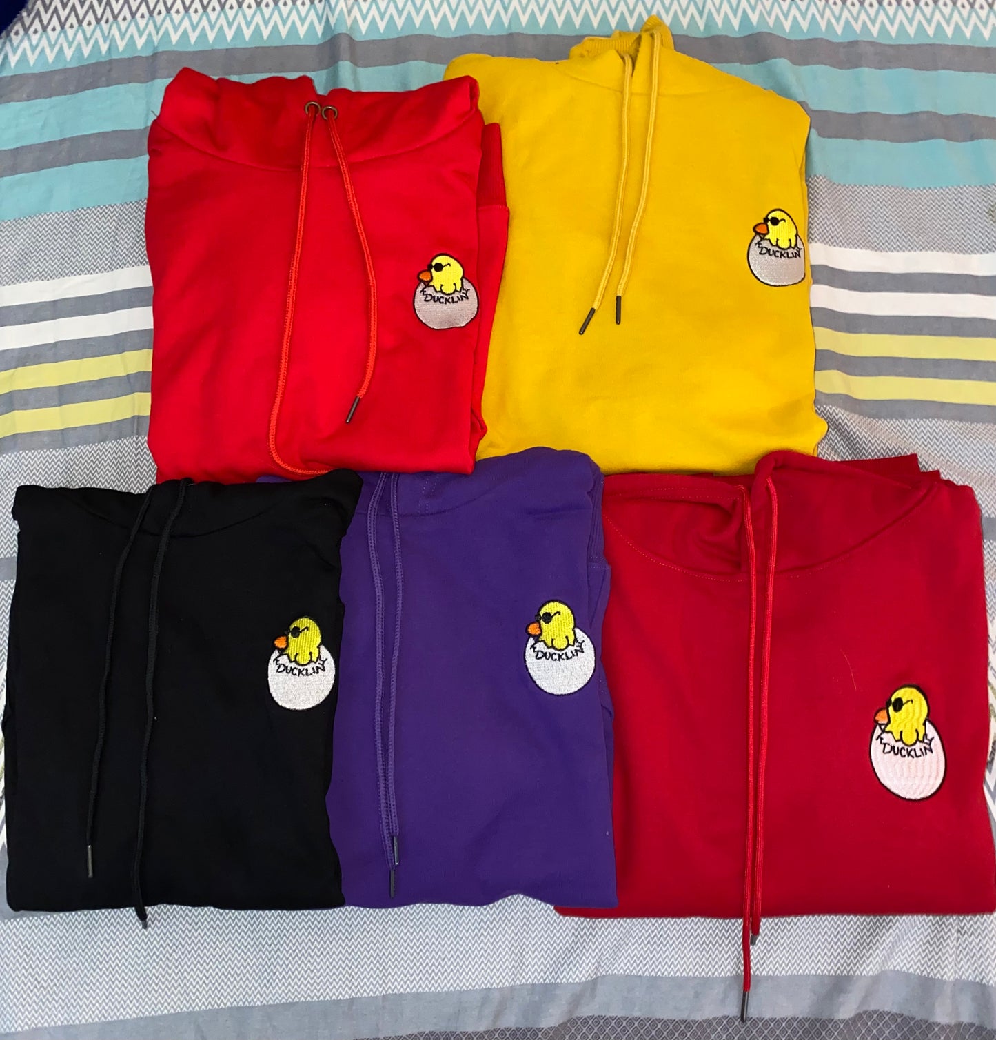 DUCKLIN Story Hoodies (Sewn Logo)